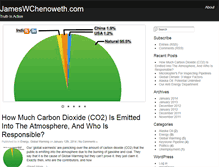 Tablet Screenshot of jameswchenoweth.com